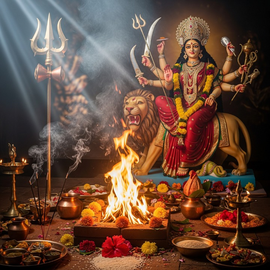 Avani Amavasai Chandi Homam