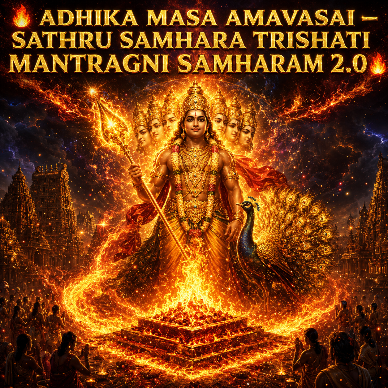 🔥 ADHIKA MASA AMAVASAI – SATHRU SAMHARA TRISHATI-MANTRAGNI SAMHARAM 2.0 🔥