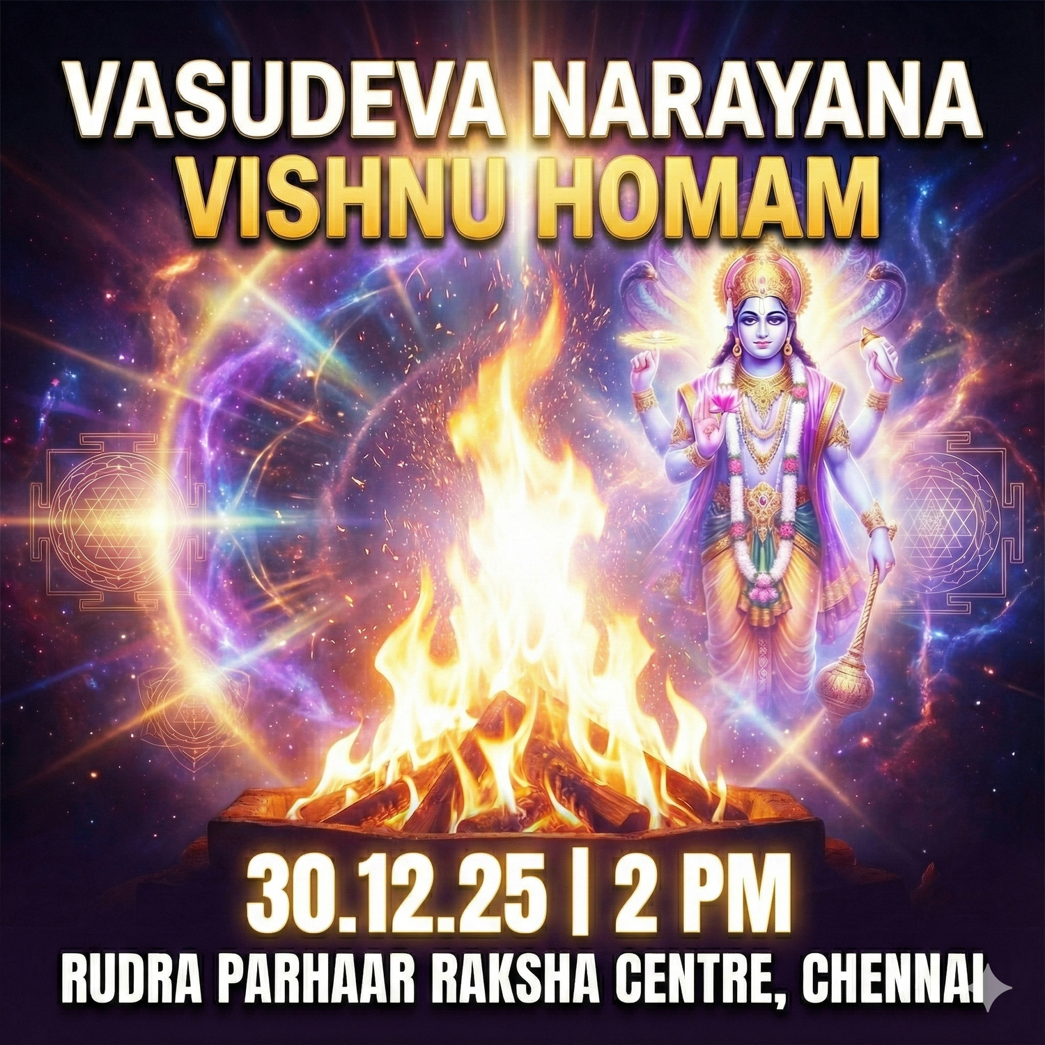 Vasudeva Narayana Vishnu Homam
