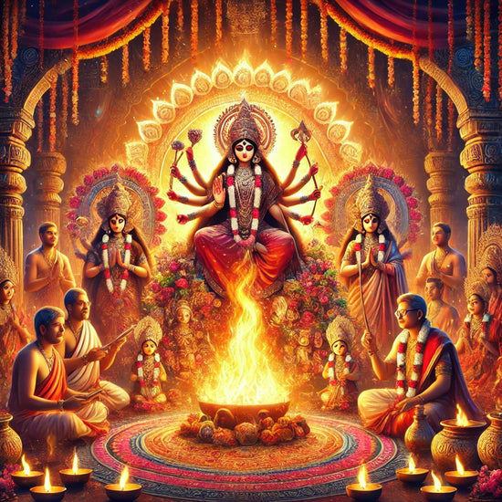 Navaratri Durga Ashtami 10.10.24 Chandi Navakshari Homam